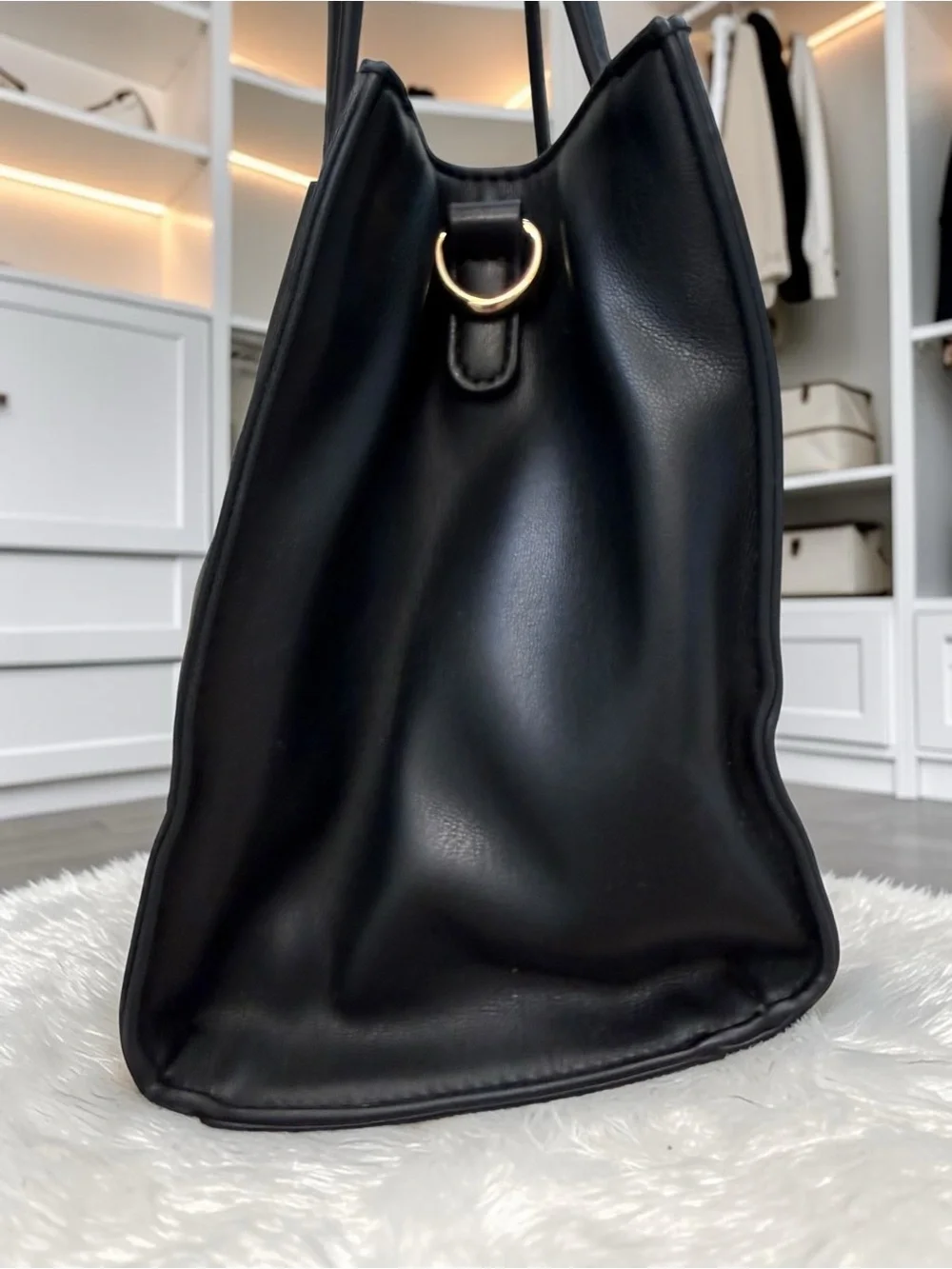 Valentino Kensington Re Shopping Handbag - Black (Great Condition!)